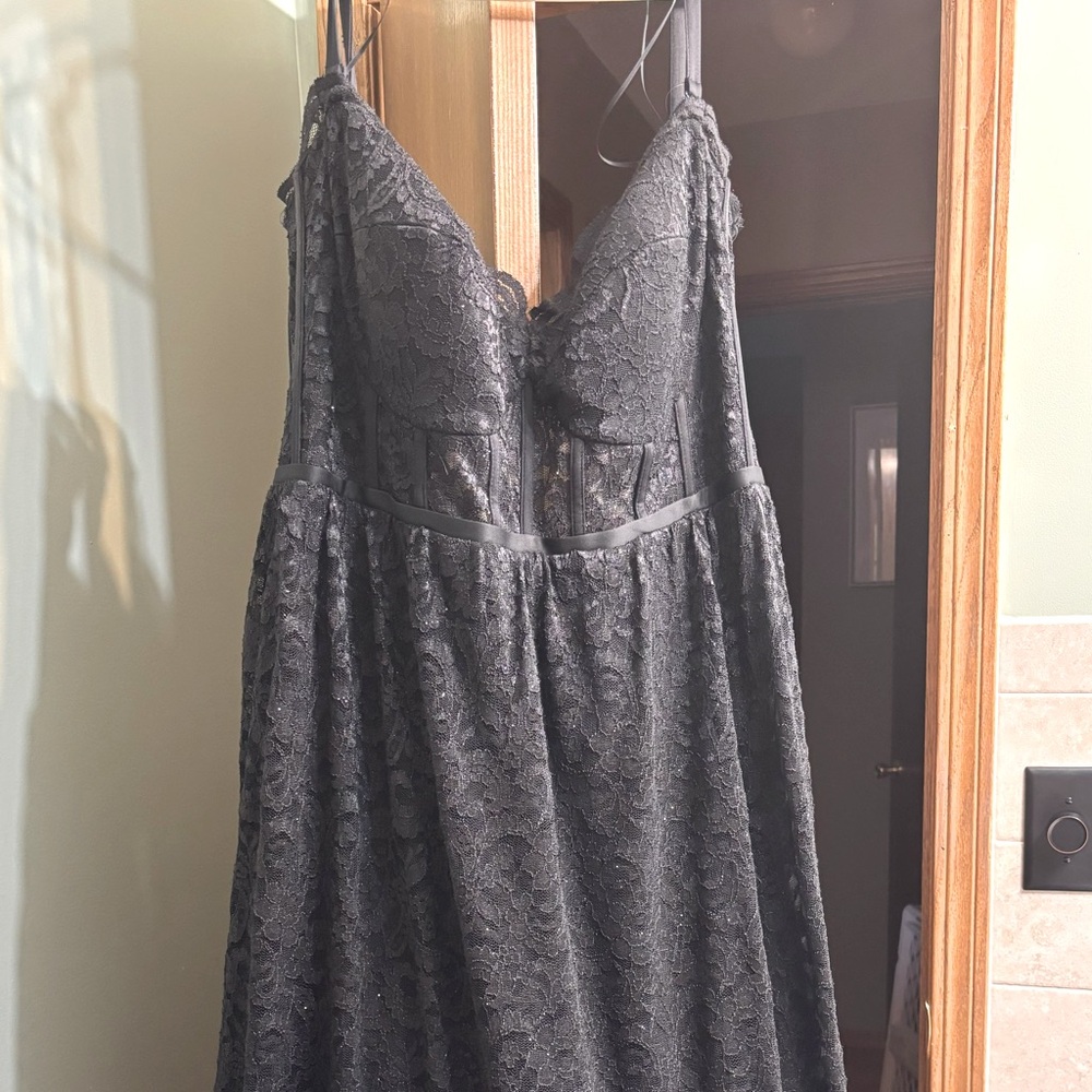 Morgan & Co ballgown.